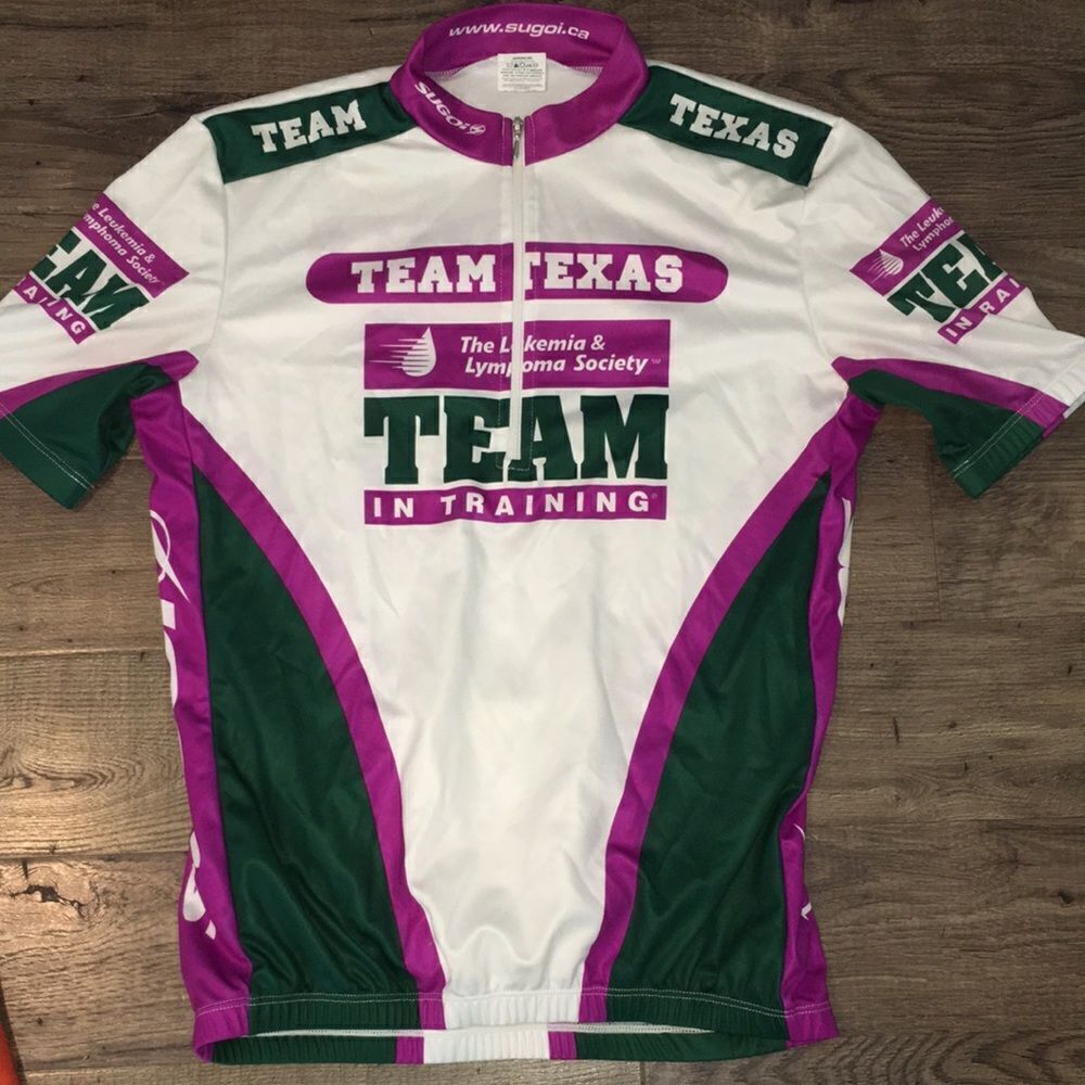 Team Texas Leukemia Bike cycling racing road jersey M sugoi